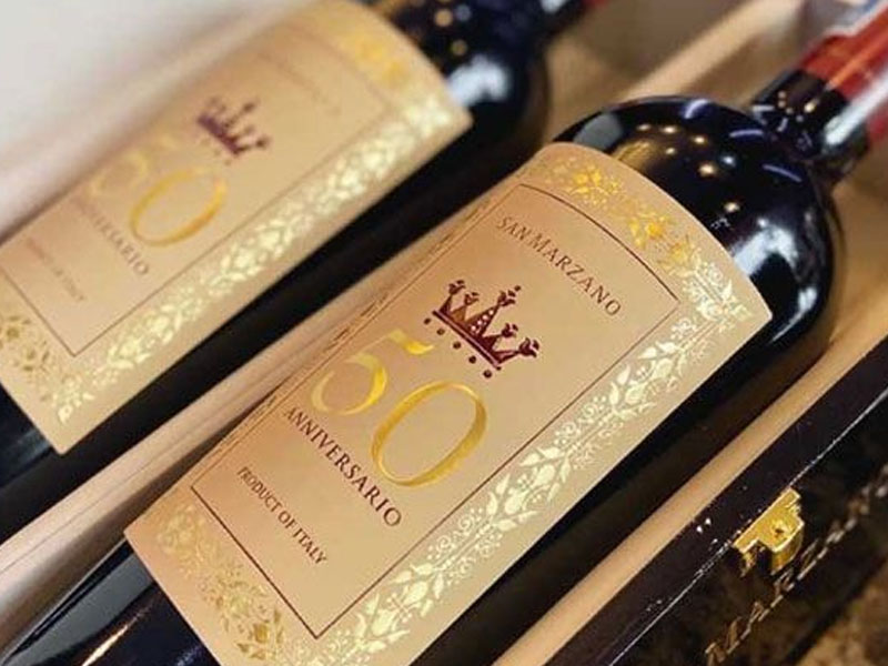 san marzano cuvée cinquantenario anniversario vino rosso d’italia (50 anniversario)