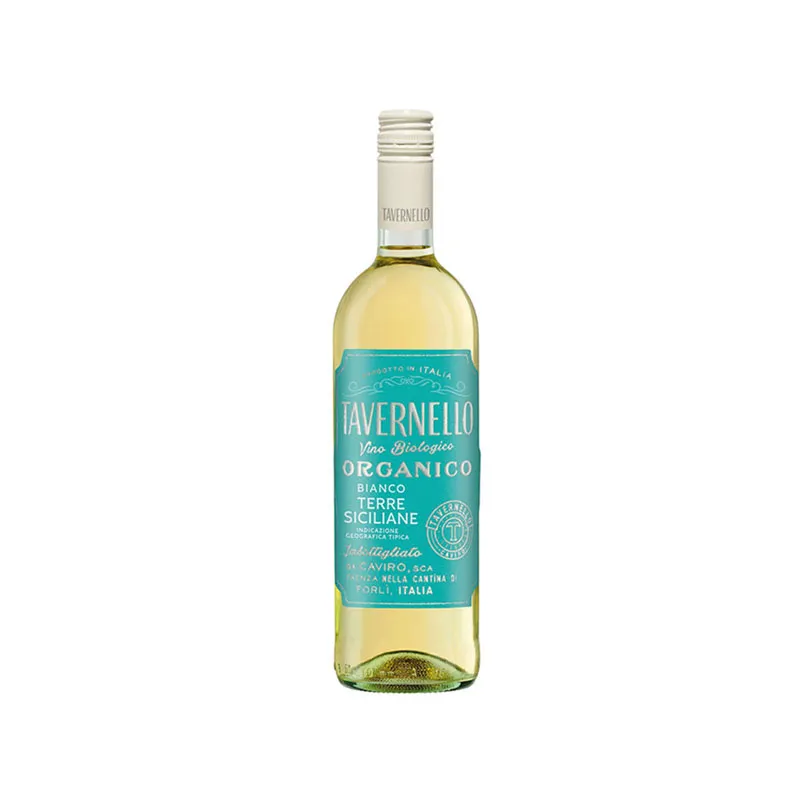 Rượu tavernello organico bianco terre siciliane