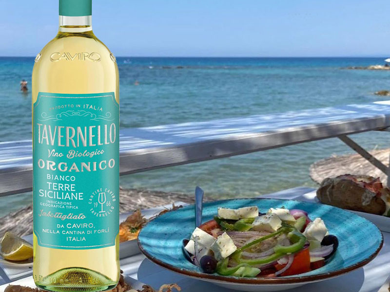 tavernello organico bianco terre siciliane