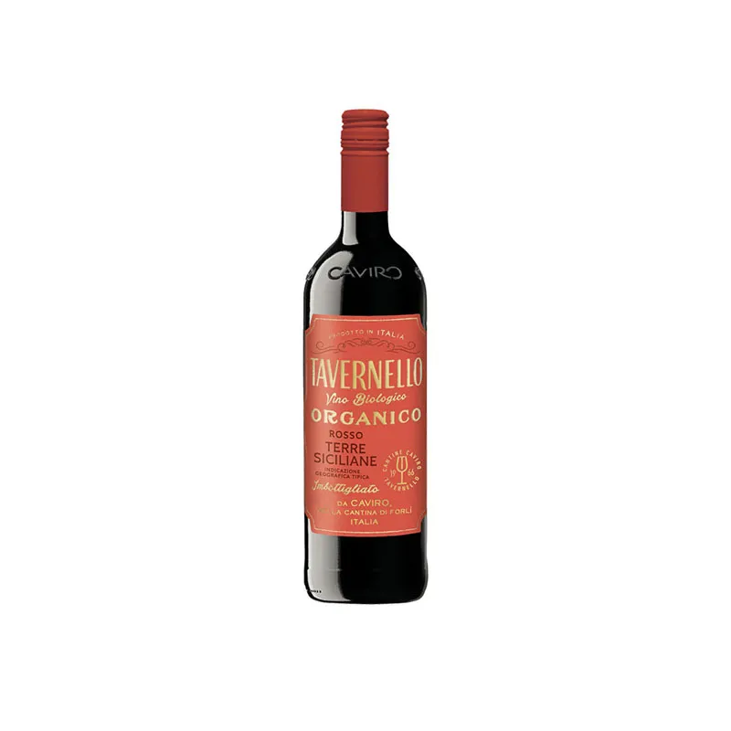tavernello organico rosso terre sicilianetavernello organico rosso terre siciliane