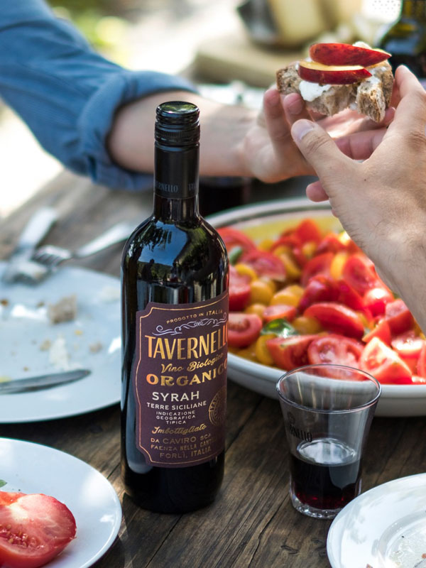 tavernello organico syrah terre siciliane