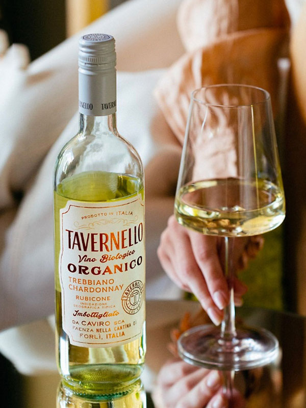 tavernello organico trebbiano chardonnay rubicone