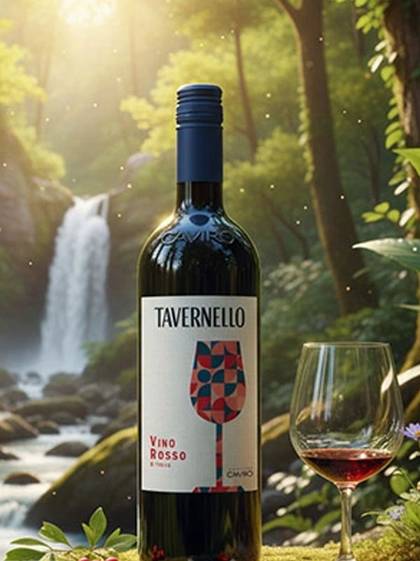 tavernello vino rosso d'italia