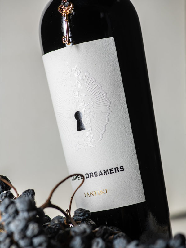 three dreamers fantini montepulciano d’abruzzo