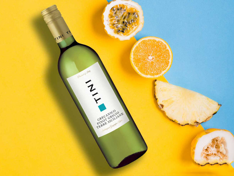 tini pinot grigio delle venezie, 375ml tini pinot grigio delle venezie, 375ml