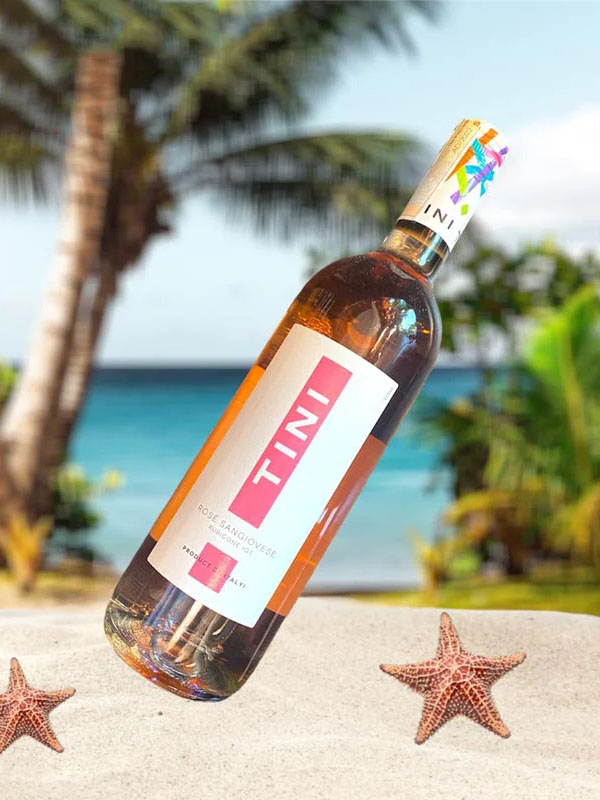 tini rosé sangiovese rubicone
