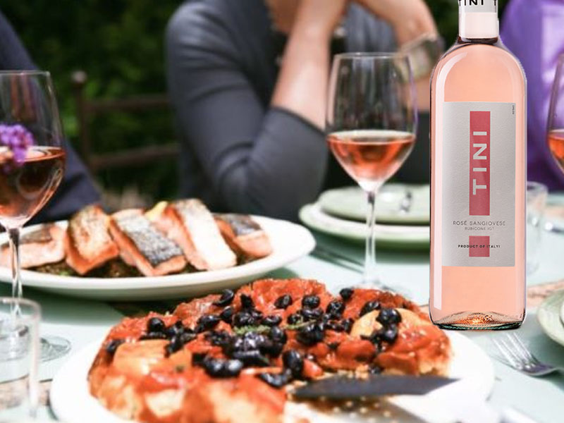 tini rosé sangiovese rubicone