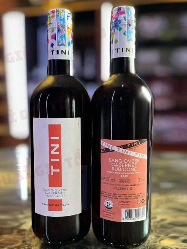 tini sangiovese rubicone, 375ml