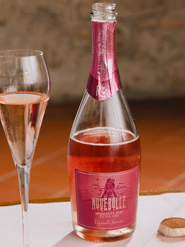 vigneti romio novebolle romagna spumante rosato extra dry