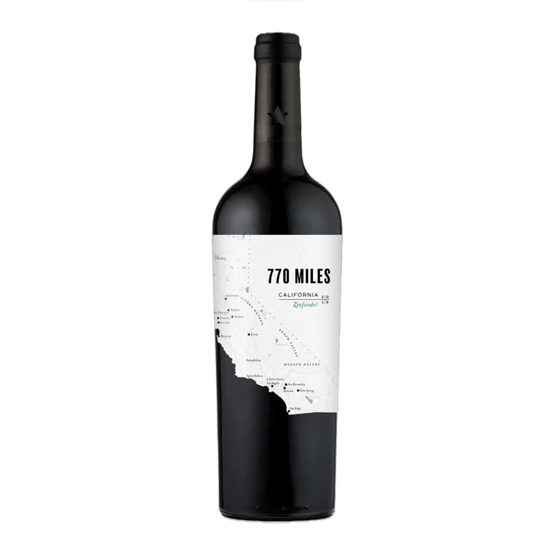 770 miles zinfandel 14% 2020 770 miles zinfandel 14% 2020