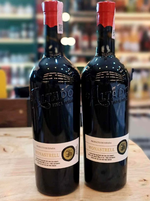 altado finca fella monastrell vino tinto ecológico 15.5% 2022 altado finca fella monastrell vino tinto ecológico 15.5% 2022