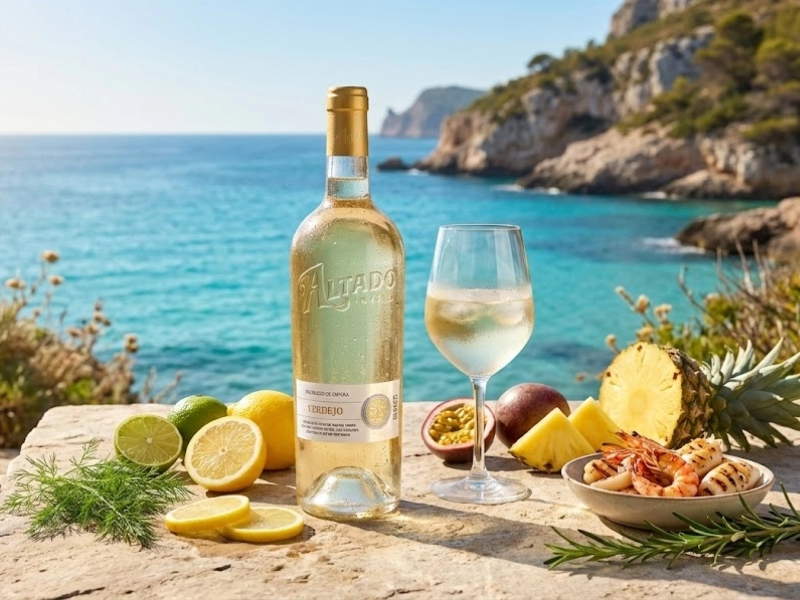 altado finca fella verdejo vino blanco ecológico 12% 2024 