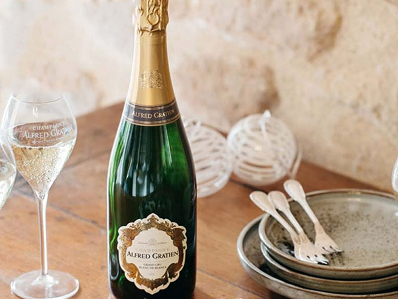 rượu vang champagne alfred gratien blanc de blancs