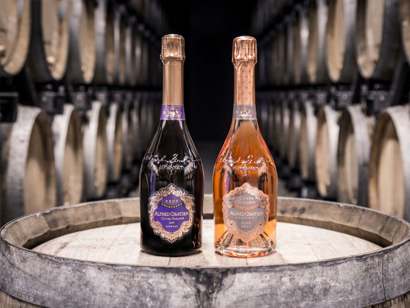 rượu vang champagne alfred gratien cuvée paradis