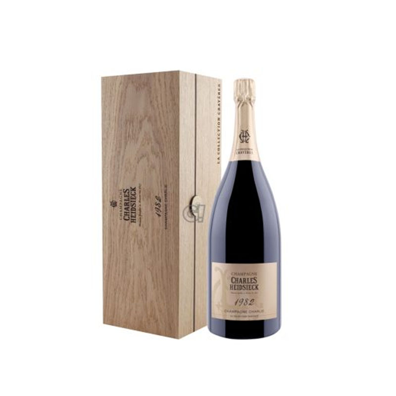 Rượu vang Champagne charles heidsieck charlie brut millésimé 1982, 1.5l