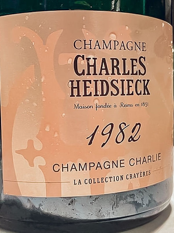 champagne charles heidsieck charlie brut millésimé 1982, 1.5l champagne charles heidsieck charlie brut millésimé 1982, 1.5l