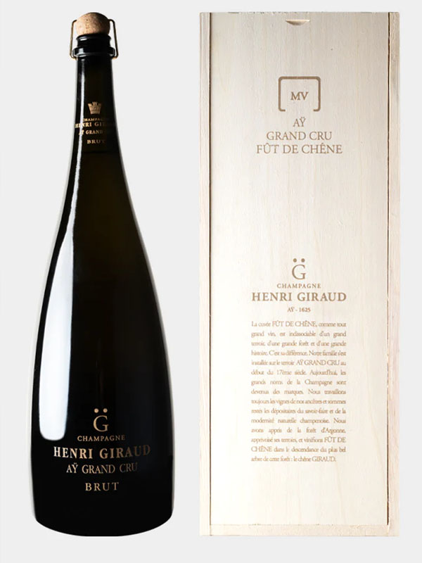 rượu vang champagne henri giraud aÿ grand cru brut mv 19