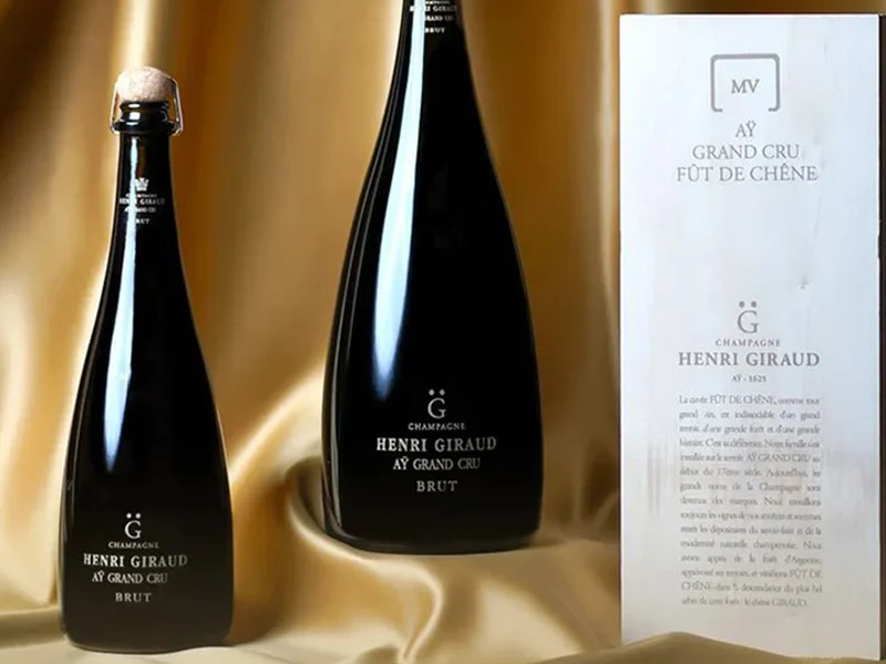 rượu vang champagne henri giraud aÿ grand cru brut mv 19