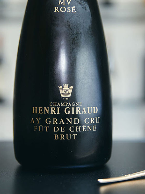 rượu vang champagne henri giraud aÿ grand cru brut mv rosé