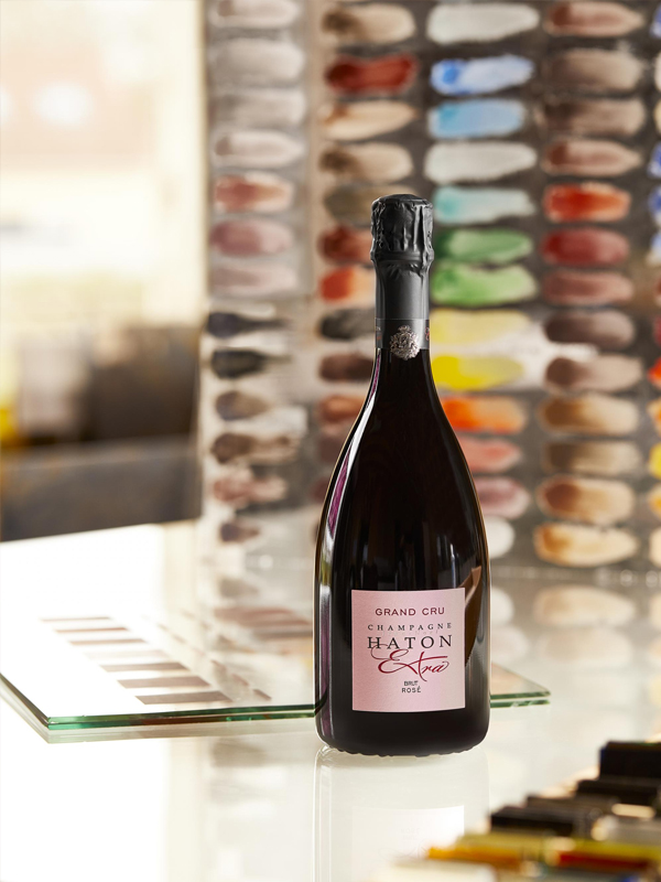champagne jean-noël haton cuvée rosé, grand cru extra brut