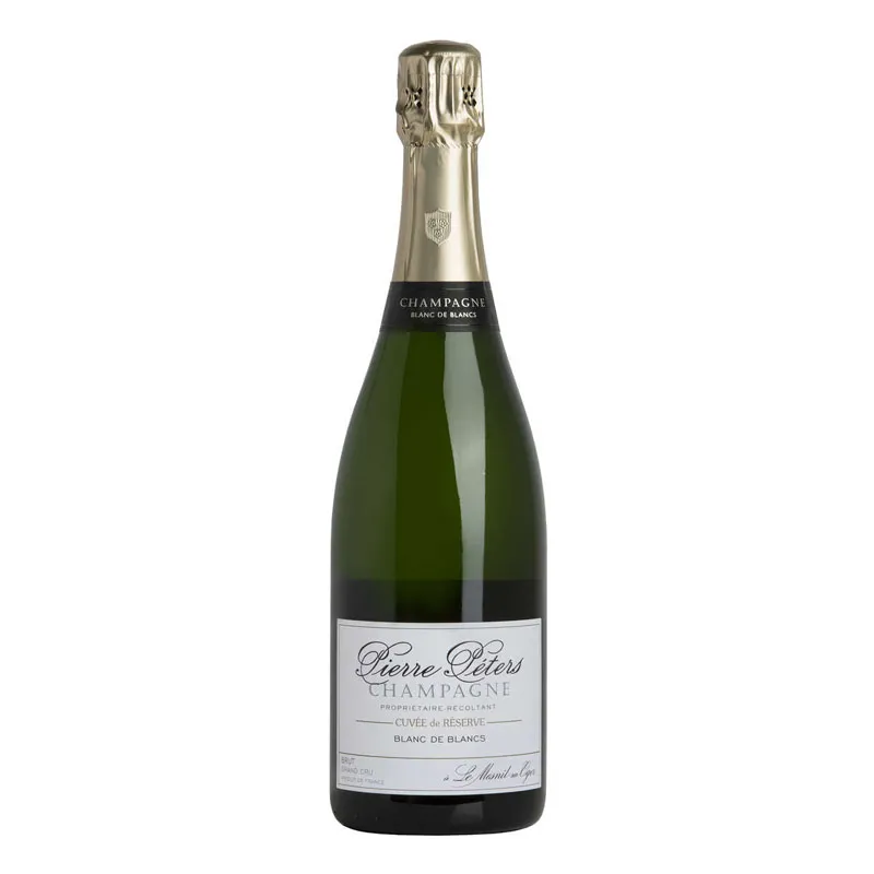 rượu vang champagne pierre péters cuvée de réserve blanc de blancs
