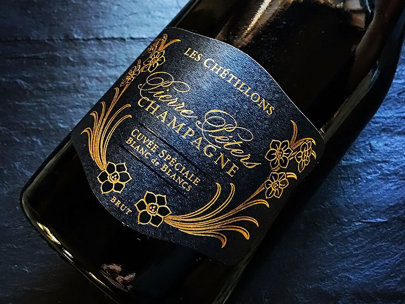 rượu vang champagne pierre péters cuvée spéciale les chétillons blanc de blancs grand cru