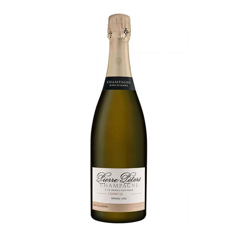 rượu vang champagne pierre péters esprit millésime blanc de blancs grand cru