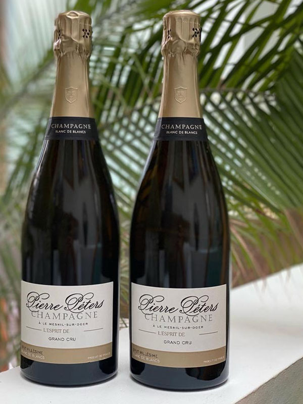 rượu vang champagne pierre péters extra brut grand cru