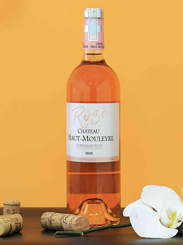 château haut mouleyre aop bordeaux rosé