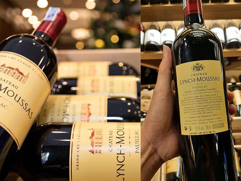 château lynch moussas 2020 aoc pauillac grand cru classe 1855 ( 5ème)