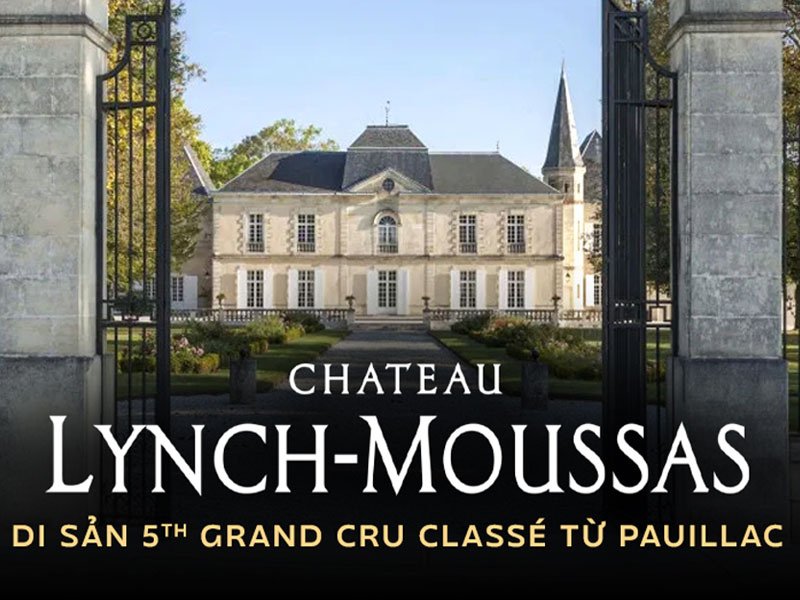 château lynch moussas 2020 aoc pauillac grand cru classe 1855 ( 5ème)