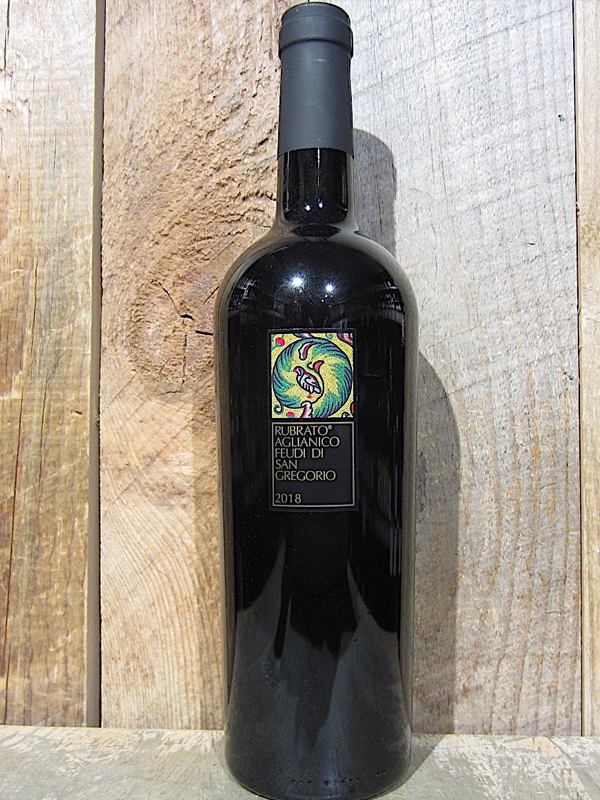 feudi di san gregorio, rubrato aglianico doc feudi di san gregorio, rubrato aglianico doc