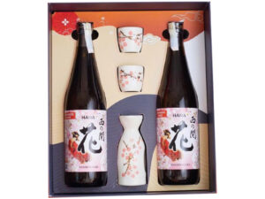 hộp quà sake nishinoseki hana