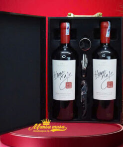 hộp quà tết 2026 rượu vang chile ms036