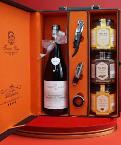 hộp quà tết 2026 rượu vang pháp ms004