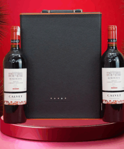 hộp quà tết 2026 rượu vang pháp ms080