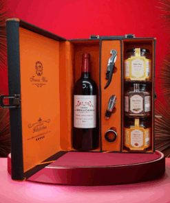 hộp quà tết 2026 – rượu vang pháp ms136