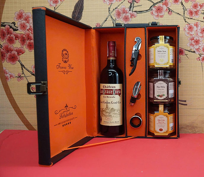 hộp quà tết 2026 – rượu vang pháp ms138 hộp quà tết 2026 – rượu vang pháp ms138