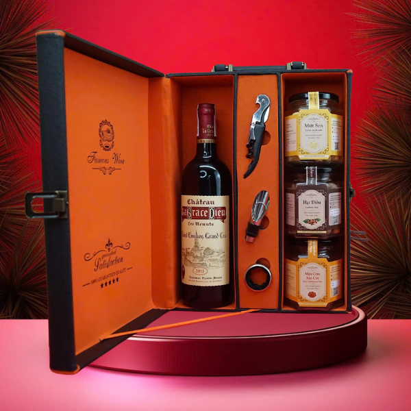 hộp quà tết 2026 – rượu vang pháp ms138