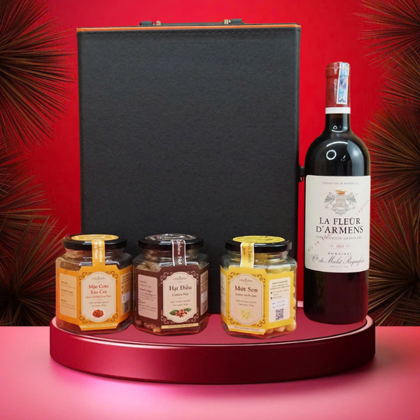 hộp quà tết 2026 – rượu vang pháp ms146