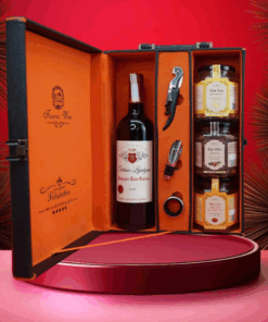 hộp quà tết 2026 – rượu vang pháp ms162