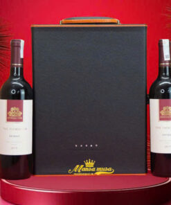hộp quà tết 2026 rượu vang úc ms068