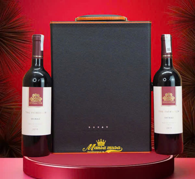 hộp quà tết 2026 rượu vang úc ms068