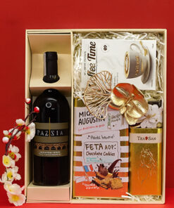 hộp quà tết 2026 rượu vang ý ms003