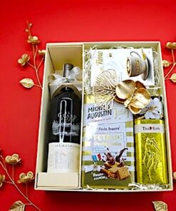 hộp quà tết 2026 rượu vang ý ms005