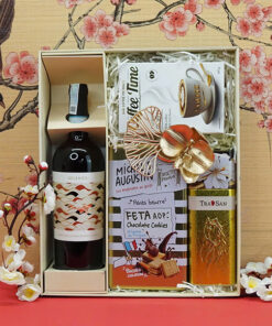 hộp quà tết 2026 rượu vang ý ms011