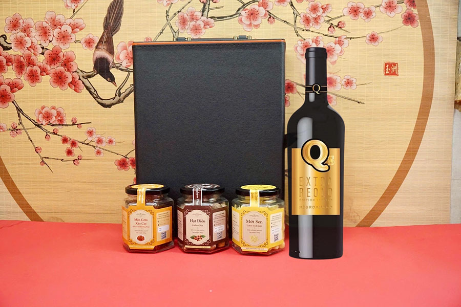 hộp quà tết 2026 rượu vang ý ms012 hộp quà tết 2026 rượu vang ý ms012