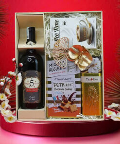 hộp quà tết 2026 rượu vang ý ms016