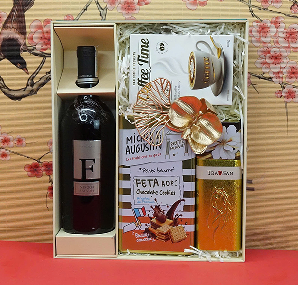 hộp quà tết 2026 rượu vang ý ms017