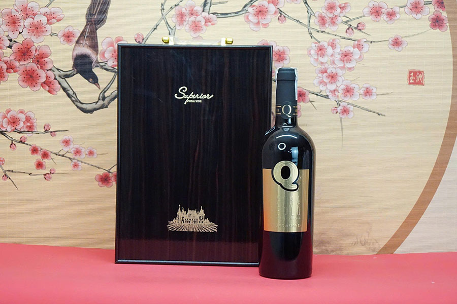 hộp quà tết 2026 rượu vang ý ms040